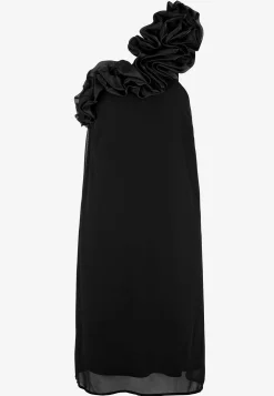 Johanna Toftby x Cellbes Asymmetrisk cocktailklänning med volang Hot