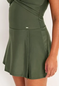 Cellbes of Sweden Baddräktsklänning Khakigrön Discount