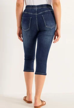 Cellbes of Sweden Bekväm capribyxa Mörkblå / Denim Online