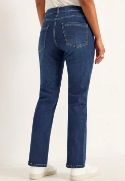 Cellbes of Sweden Bekväma stretchjeans med rakt ben Mellanblå / Denim Sale