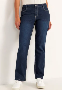 Cellbes of Sweden Bekväma stretchjeans med rakt ben Outlet
