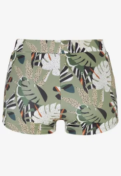 Cellbes of Sweden Bikinitrosa med kort ben Brisbane Khakigrön / Mönstrad Sale