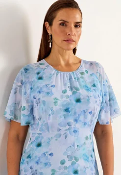 Cellbes of Sweden Blommig chiffongklänning Hot