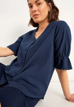 Cellbes of Sweden Blus i bäckebölja Marin New