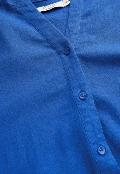 Cellbes of Sweden Blus i linnemix Blå Sale