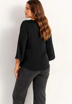 Cellbes of Sweden Blus med knytband Svart Sale