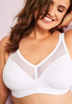 Swegmark Bygellös bh i ekologisk bomull Faitrade net cotton Best