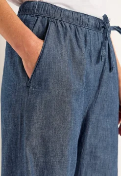 Cellbes of Sweden Byxa i denim med vida ben Mellanblå / Denim Best