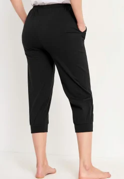 Cellbes of Sweden Capribyxa i trikå med mudd Svart