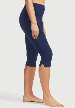 Cellbes of Sweden Caprileggings med sidoslitsar Marin Online