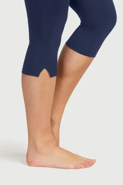 Cellbes of Sweden Caprileggings med sidoslitsar Marin Online