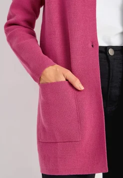 Cellbes of Sweden Cardigan i bomull Cerise