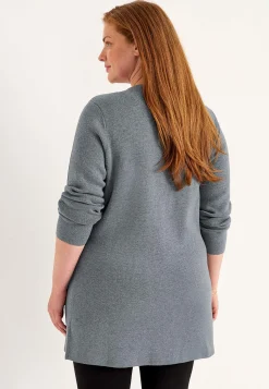 Cellbes of Sweden Cardigan med dragkedja Gråmelange