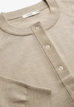 Cellbes of Sweden Cardigan Premium i merinoull Beige / Melange Sale