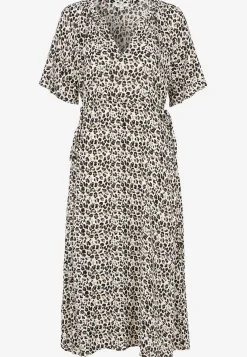 Cellbes of Sweden Crepe klänning Leopard New