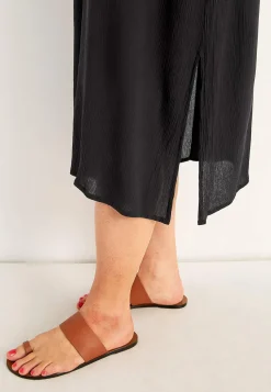 Cellbes of Sweden Crepe klänning med fickor Online