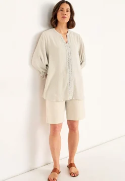 Cellbes of Sweden Crepe tunika Ljusbeige Hot