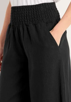 Cellbes of Sweden Culottebyxa i linnemix Svart Discount