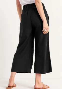 Cellbes of Sweden Culottebyxa i linnemix Svart Discount