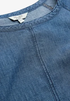 Cellbes of Sweden Denimblus med vida ärmar Mellanblå Denim Best