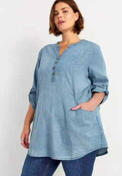 Cellbes of Sweden Denimtunika med fickor Ljusblå / Denim Discount