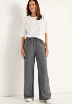 Cellbes of Sweden Dressad dra på-byxa Pia Gråmelange Sale