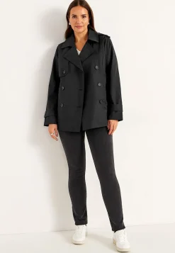 Cellbes of Sweden Dubbelknäppt, kort trenchcoat New