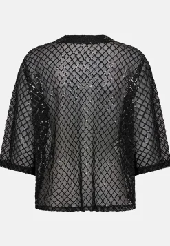 Soyaconcept Elegant innejacka med paljetter Svart Online