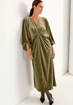 Johanna Toftby x Cellbes Elegant kaftanklänning i velour Discount