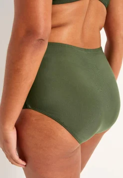 Cellbes of Sweden Enfärgad bikinitrosa med hög midja Honolulu Khakigrön Discount