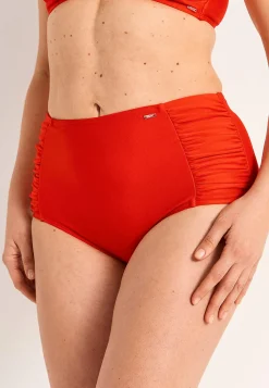 Cellbes of Sweden Enfärgad bikinitrosa med hög midja Röd Discount