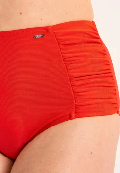 Cellbes of Sweden Enfärgad bikinitrosa med hög midja Röd Discount