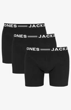 JACK & JONES PLUS Enfärgad boxerkalsong 3-pack Outlet