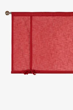 Cellbes of Sweden Enfärgad julgardin Ebbe Röd Online