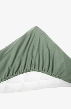 Borganäs Enfärgat dra-på-lakan Ljusblå Hot