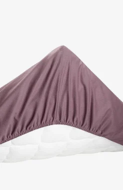 Borganäs Enfärgat dra-på-lakan Ljusblå Hot