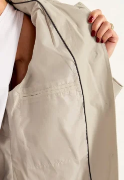 Cellbes of Sweden Enkelknäppt trenchcoat Beige Outlet