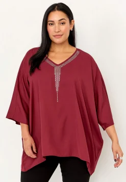 Cellbes of Sweden Festblus med nitdetaljer Röd Sale