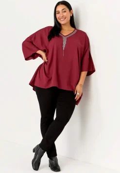 Cellbes of Sweden Festblus med nitdetaljer Röd Sale