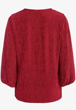 Cellbes of Sweden Festtopp i sammet Mörkröd Online