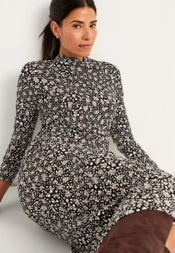 Cellbes of Sweden Figurnära trikåklänning