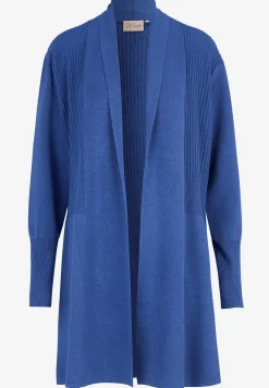 Wasabiconcept Finstickad cardigan Ljusblå Outlet
