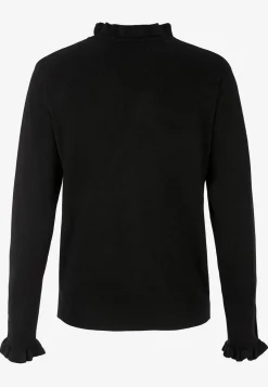 Freequent Finstickad tröja med knappar Hot