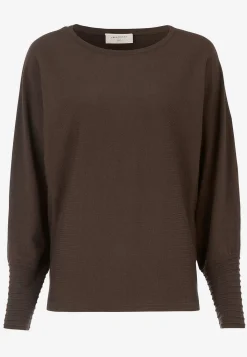 Freequent Finstickad tröja med pingvinärmar Outlet