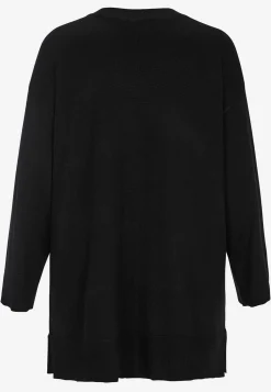 Wasabiconcept Finstickad tröja med v-ringning Discount