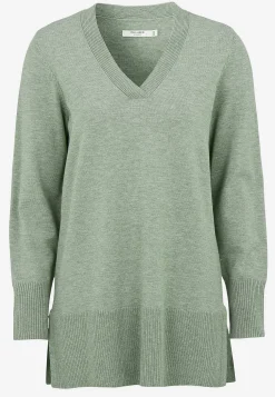 Cellbes of Sweden Finstickad tunika Blåmelange