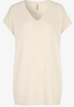 Soyaconcept Finstickad tunika Svart Best