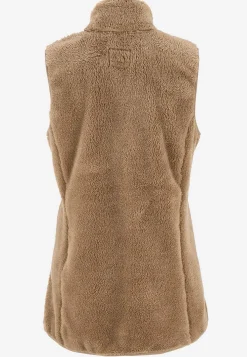 Cellbes of Sweden Fleeceväst med fickor Nougat Online