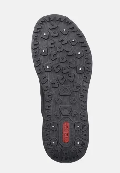 Rieker Fodrad känga med broddar Svart Online