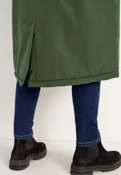 Cellbes of Sweden Funktionell, varmfodrad, lång parkas Mörkgrön Hot